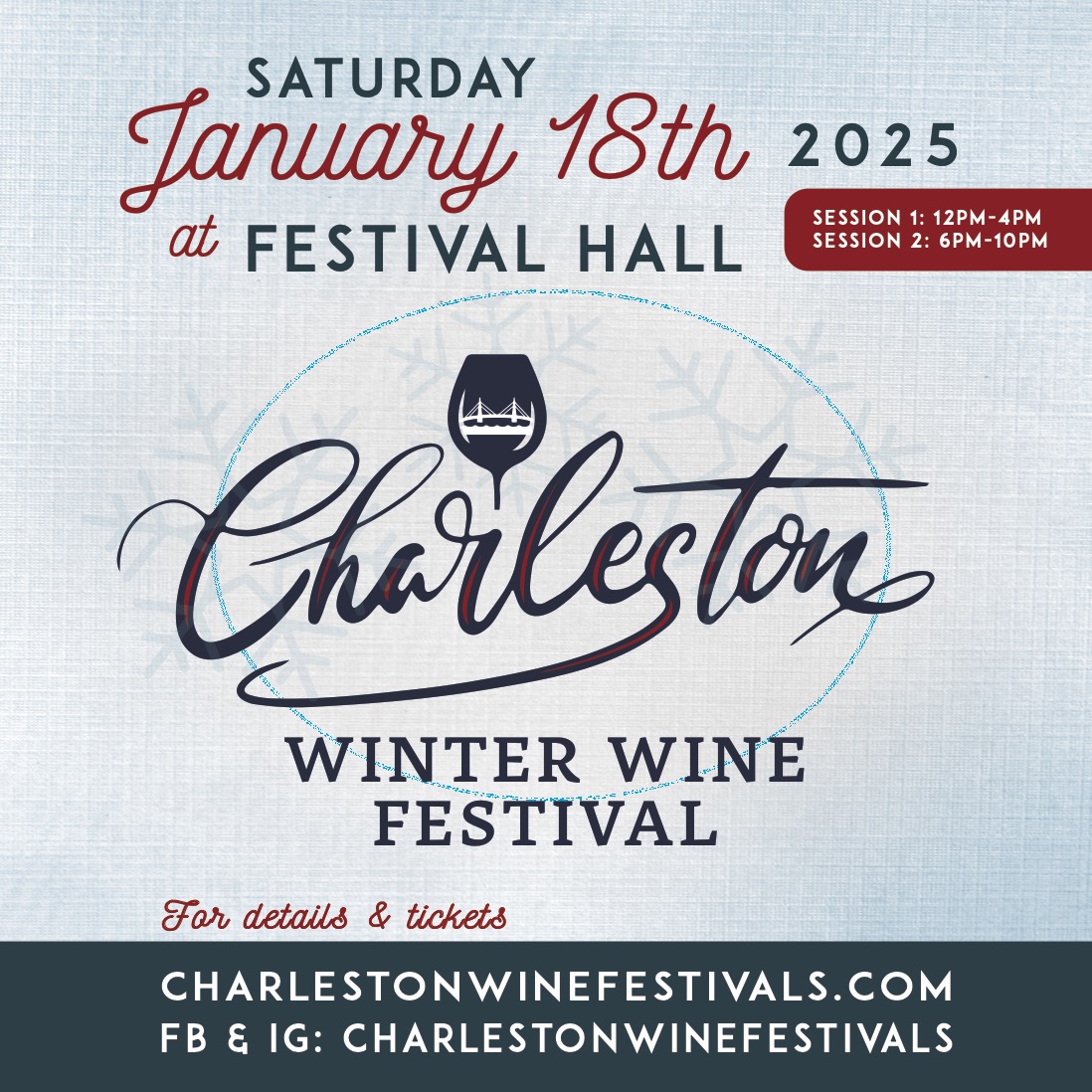 Charleston Winter Wine Festival Charleston Grit Charleston, SC